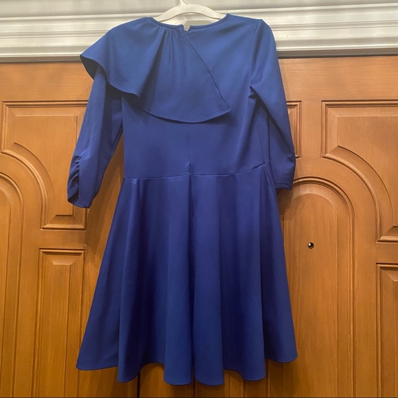 Royal Blue Matching Top and Skirt - Picture 4 of 4